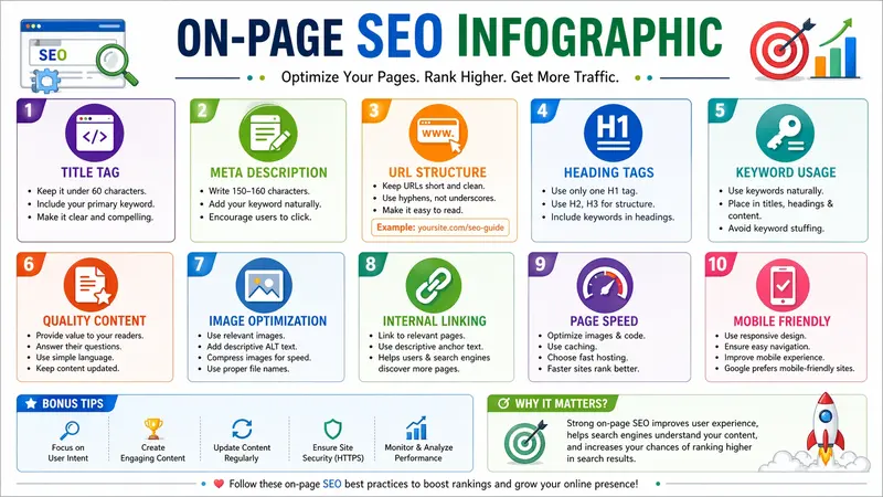 On-Page SEO Infographic
